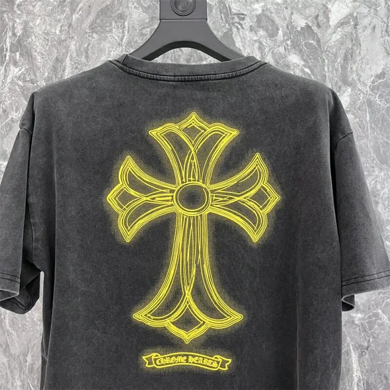 chrome hearts t-shirt manches courtes pour unisexe s_12413652